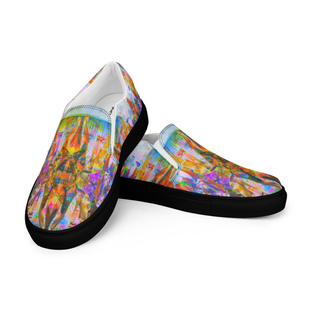 Tennis en toile sans lacets homme 2028