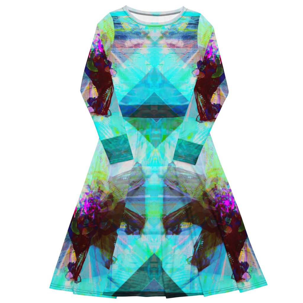 Robe manches longues 1015