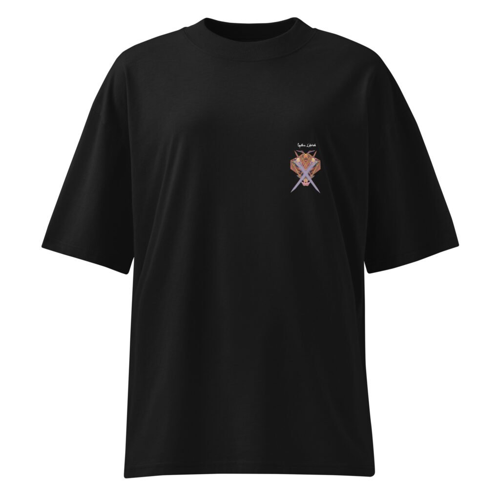 T-shirt unisexe B Bleu/Noir MeMyselfandI 377