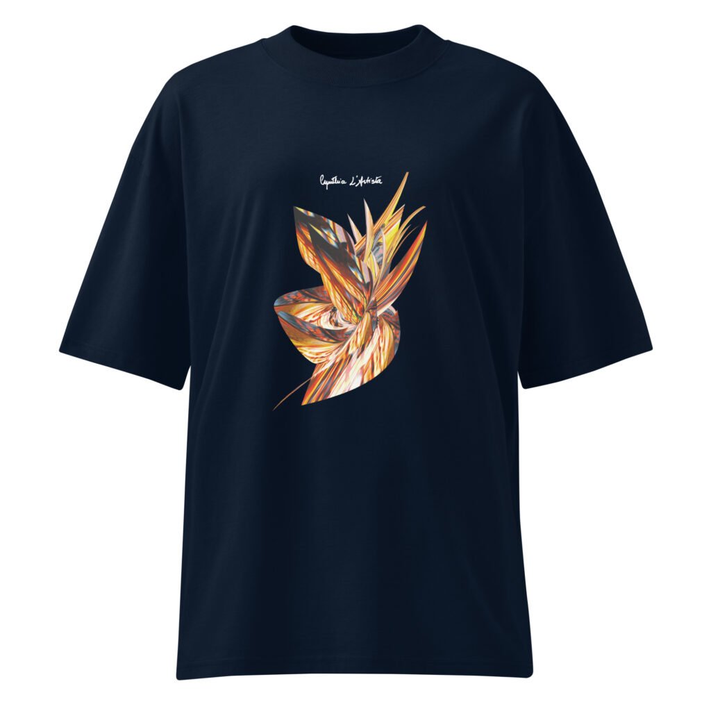 T-shirt unisexe Bleu/Noir A MeMyselfandi 327