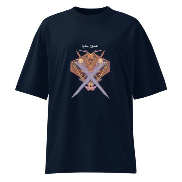 T-shirt unisexe A Bleu/Noir MeMyselfandI 377