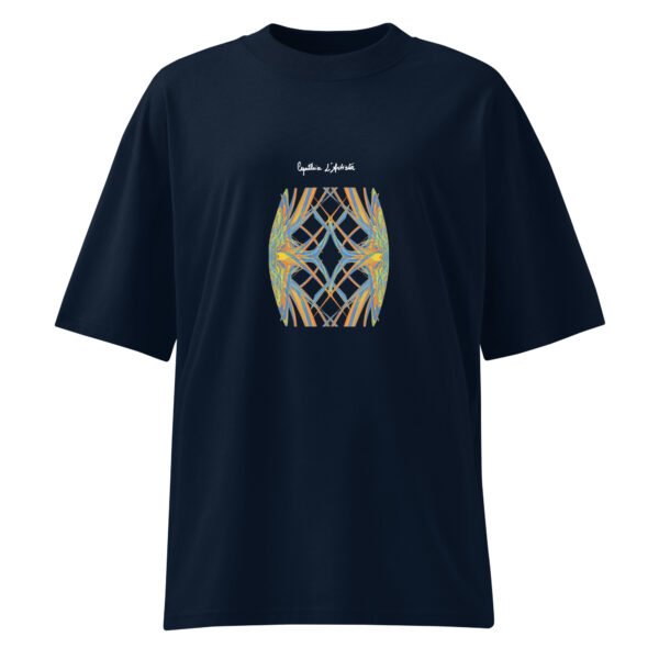 T-shirt unisexe A Bleu/Noir MeMyselfandI 348