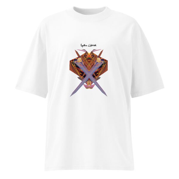 T-shirt unisexe A Blanc/Gris MeMyselfandI 377